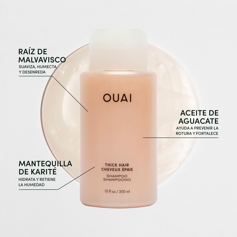 SHAMPOO FOR THICK HAIR (SHAMPOO PARA CABELLO GRUESO)